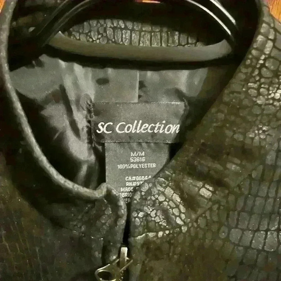 SC Collection polyester  zip jacket - Picture 4 of 4